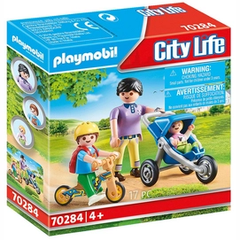Playmobil City Life Maman Avec Enfants 70284