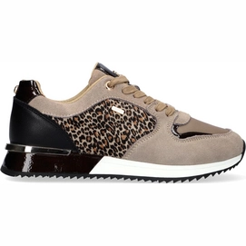 Mexx Women Fleur Taupe Leopard | De Schoenenfabriek