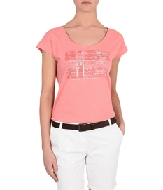 T-Shirt Napapijri Sandino Neon Pink Women