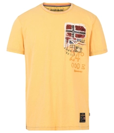 T-Shirt Napapijri Men Stak Yellow