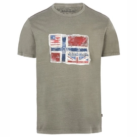 T-Shirt Napapijri Senou Men Khaki