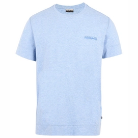 T-Shirt Napapijri Mens Shew Light Blue Mel