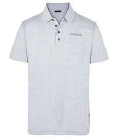 Poloshirt Napapijri Elange Hellgrau Mel Herren