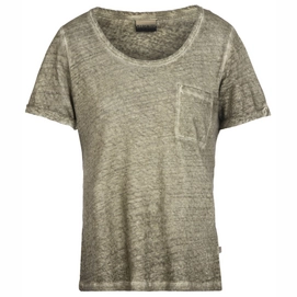 T-Shirt Napapijri Women Sylvania Khaki Brown