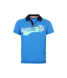 Poloshirt Napapijri Youth Eni Tourquoise Kinder