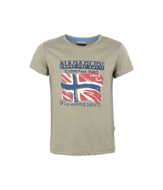 T-Shirt Napapijri Youth Solex Khaki