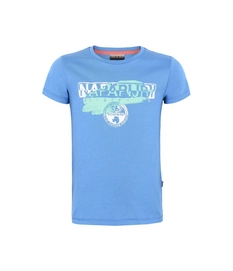 T-Shirt Napapijri Kids Shadow Light Blue