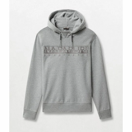 Pull Napapijri Men Berber Hoody Med Grey Mel