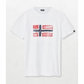 T-Shirt Napapijri Men Sibu S/S Bright White