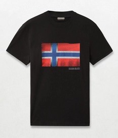 T-Shirt Napapijri Homme Sibu Black