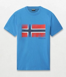 T-Shirt Napapijri Homme Sibu French Blu