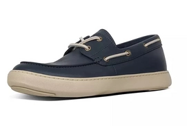FitFlop Men Lawrence Boat Shoes Midnight Navy
