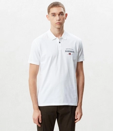 Polo Napapijri Men Eils SS Brightwhite