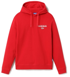 Trui Napapijri Men Ice Hood Red Tango