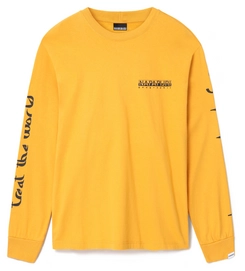 Trui Napapijri Men Yoik Crew Yellow Solar