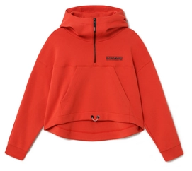 Trui Napapijri Women Oodi Half Zip Orange Clay