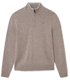 Trui Napapijri Men Dain Half Zip 2 Beige Portabel