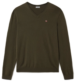 Trui Napapijri Men Damavand V-Neck 2 Green Depths