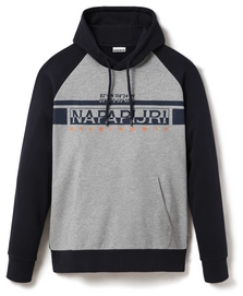 Trui Napapijri Men Brilo Hood Medium Grey Melange