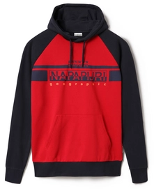 Trui Napapijri Men Brilo Hood Red Tango