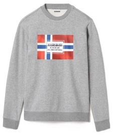 Trui Napapijri Men Bera Crew Medium Grey Melange