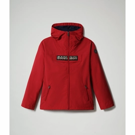 Jacke Napapijri Rainforest Summer Open 3 Old Red Kinder