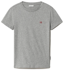 T-Shirt Napapijri Enfants Salis S/S Medium Grey Melange