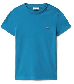 T-Shirt Napapijri Youth Salis SS Mykonos Blue