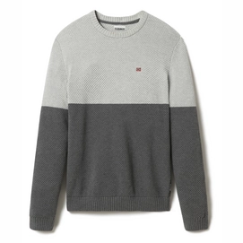 Trui Napapijri Men Deris Dark Grey Melange
