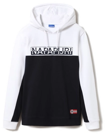 Trui Napapijri Men Ice Hood Colour Block Blu Marine