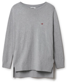 Trui Napapijri Women Dame Crew 1 Medium Grey Melange