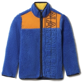 Vest Napapijri Kids Yupik Full Zip Blue Dazzling