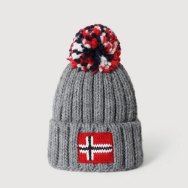 Mütze Napapijri Semiury 5 Medium Grey Melange Kinder (21 Zoll)
