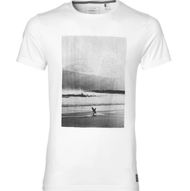 T-Shirt O'Neill Men Half Dome Hybrid Super White