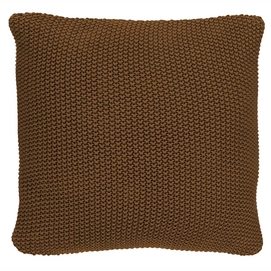 Zierkissen Marc O'Polo Nordic Knit Toffee Brown (50 x 50 cm)