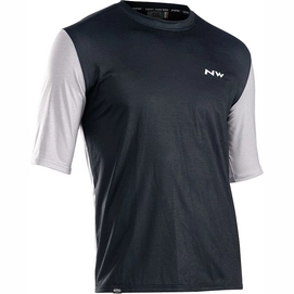 Fietsshirt Northwave Men Xtrail Jersey SS Black Off White