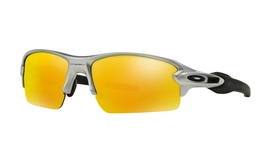 Zonnebril Oakley Flak 2.0 Silver Fire Iridium