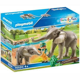 Playmobil Family Fun Elefantengehege 70324