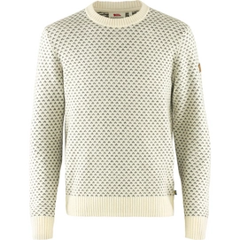 Trui Fjallraven Men Ovik Nordic Sweater Chalk White