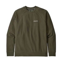 Trui Patagonia Men P-6 Logo Organic Crew Sweatshirt Basin Green