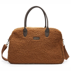 Weekender Bag Essenza Pebbles Teddy Leather Brown (50 x 20 x 30 cm)