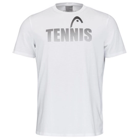 Tennisshirt HEAD Kids Club Colin White-Maat 128