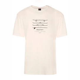 T-Shirt Protest Men Curly Seashelloffwhite
