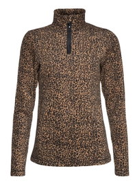 Skipully Protest Women Fuzzy 20 1/4 Zip Tortilla