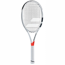Tennisschläger Babolat Pure Strike 100 Weiß/Rot (Besaitet)
