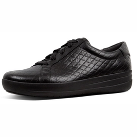 FitFlop F-Sporty II Quilted Black Metal