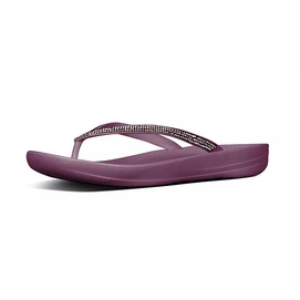 FitFlop Women Iqushion Sparkle TPU Beetroot