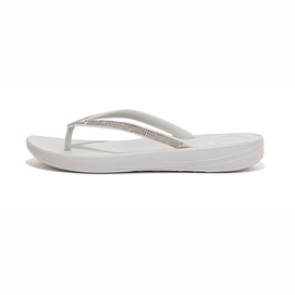 Tongs FitFlop Women Iqushion Sparkle Soft Grey-Taille 36