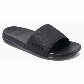 Slides Reef Women One Slide Black-Shoe Size 8.5