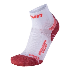 Sokken Uyn Women Run Superleggera White Coral